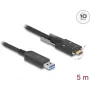 Aktives optisches Kabel DeLOCK 83200 USB 10 Gbit/s Typ-A auf Typ-C 5 m