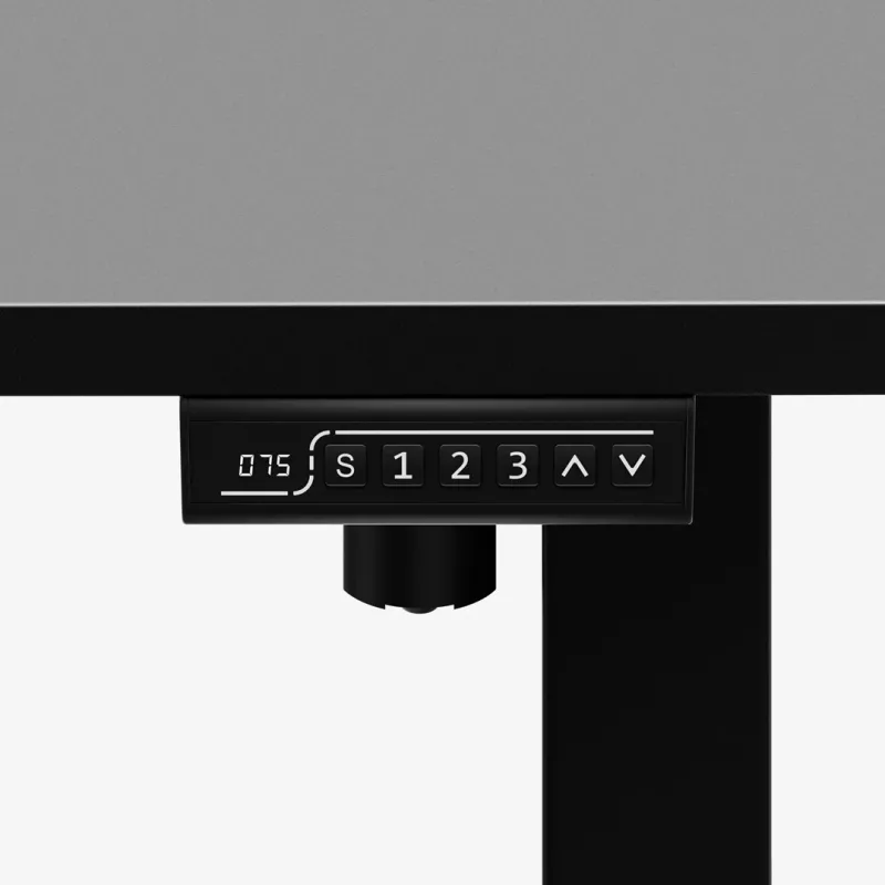 Schreibtisch mark adler Leader 7.3 Schwarz – höhenverstellbare ergonomische Workstation