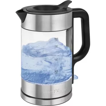Wasserkocher ProfiCook PC-WKS 1322 G — 1,7 L, 2200 W, Glas & Edelstahl, kabellos