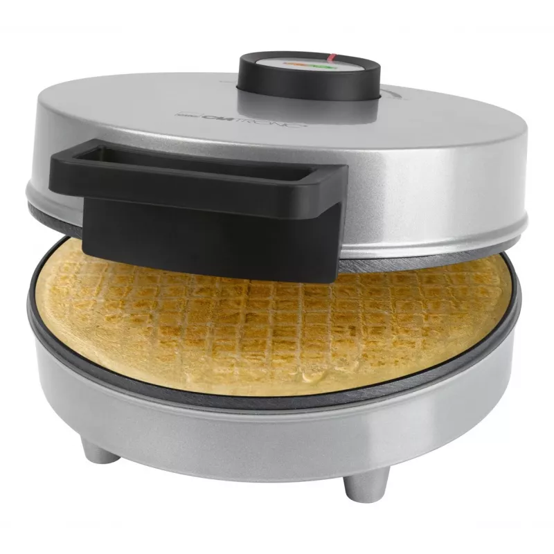 Clatronic HA 3833 Waffelhörnchen-Maker, Silber