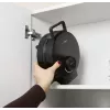 Clatronic WA 3832 Herz-Waffeleisen, Schwarz