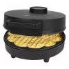 Clatronic WA 3832 Herz-Waffeleisen, Schwarz