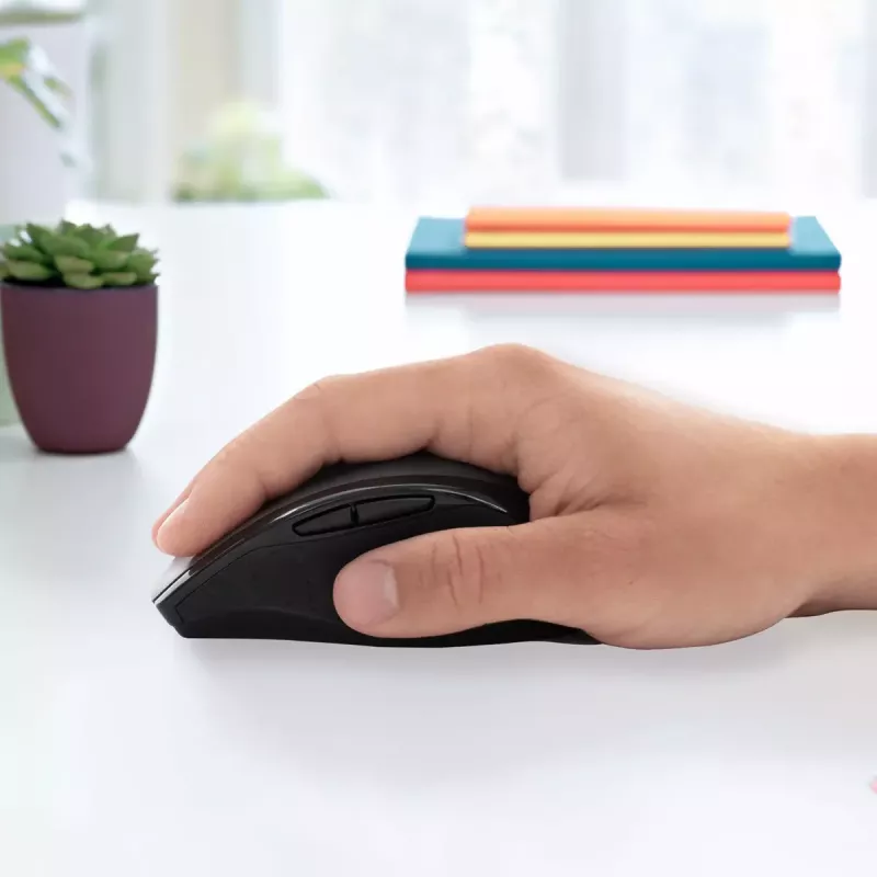 Logitech Marathon M705 Maus Kabellos USB Schwarz