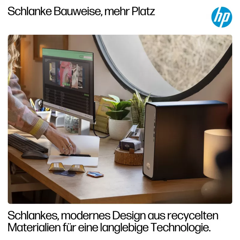 HP OmniDesk S03-0055ng Intel Core i5-14400 Slim Tower Desktop - Komplettsystem - Core i5