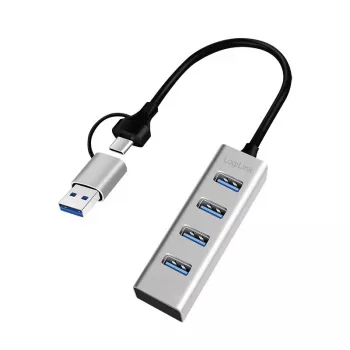 Hub USB 3.0 4-Port USB-A 5 Gbit/s