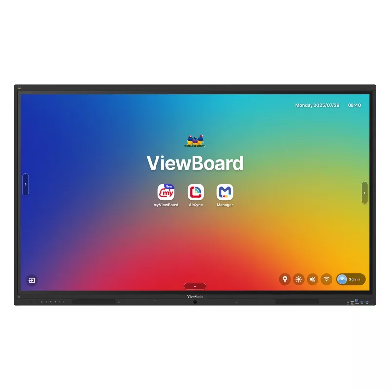 ViewBoard 41 Serie Touchscreen 65 ZOLL UHD, Android 16 EDLA, IR 450 Nits, 2x20W + Sub 15W + 8 Array-Mikrofon, 3 x USB-C 8/128GB, 8-Core C