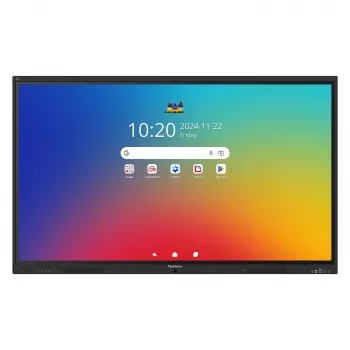 ViewBoard 41 Serie Touchscreen 75ZOLL UHD, Android 16 EDLA, IR 450 Nits, 2x20W + Sub 15W + 8 Array-Mikrofon, 3 x USB-C 8/128GB, 8-Kern C
