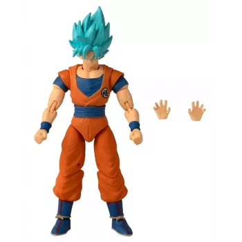 Actionfigur Bandai Dragon Stars Super Saiyan Blue Goku V2 — sammelbare, posierbare Figur