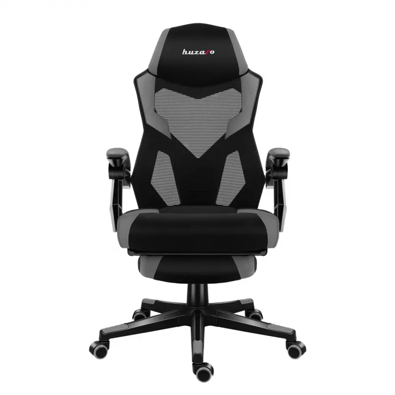 Gaming-Stuhl huzaro Combat 3.1 Grau — ergonomisch, verstellbare Sitzgelegenheit für Gamer