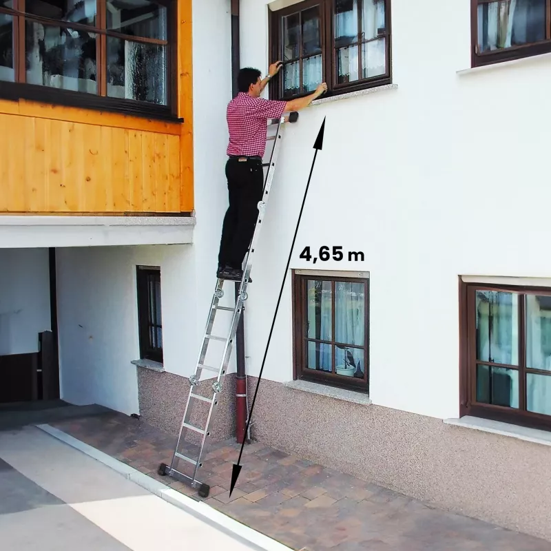 Extralink-Gelenkleiter LAD4X4MP 4X4, 4,65 m (+PLATTFORM)