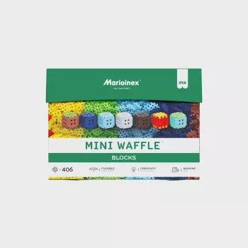 Bausteine Marioinex Mini Waffel 406 Stück — Baukasten für kreatives Spielen