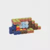 Bausteine Marioinex Mini Waffel 406 Stück — Baukasten für kreatives Spielen