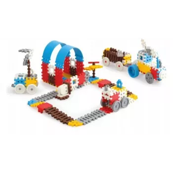 Konstruktionsbausteine Marioinex Mini Waffle Set 2 — 140 Teile, ineinandergreifendes Bauspielzeug