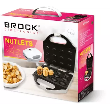 Cookie Maker Brock Electronics HZ 3012 12 Kekse 750 W Weiß