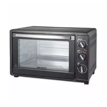 Mini-Backofen Brock Electronics TO 6001 B – 60 l, 2200 W, schwarz