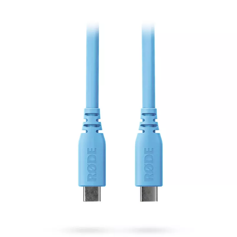 RODE SC27-B USB 3.2 Gen 1 USB-C-auf-USB-C-Kabel, 2 m, Hellblau