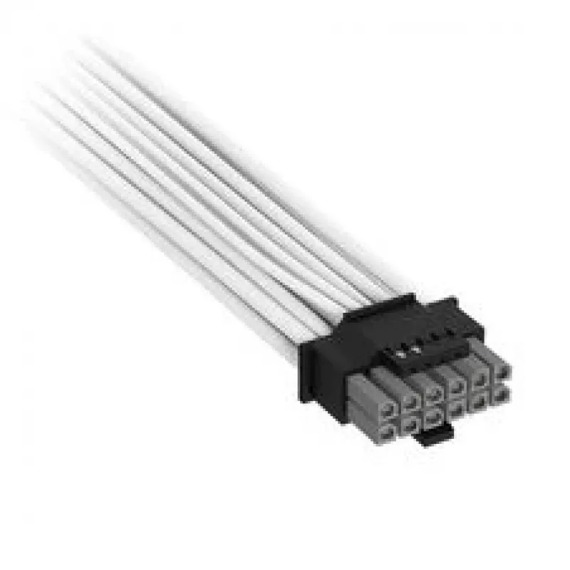 Corsair Premium-Sleeved 2x 8-Pin auf 12V-2x6-Kabel, für Typ-5-Netzteil – Weiß