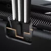 Corsair Premium-Sleeved 12V-2x6 to 12V-2x6-Cable, Universal - schwarz/Weiß