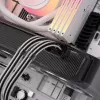 Corsair Premium-Sleeved DC Kabel Starter Kit, für Typ-5-Netzteil – schwarz/weiß