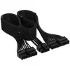 Corsair Kabelset, Typ 4, DC Kabel Starter Kit, einzeln gesleevt - Schwarz