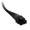 Corsair Kabel, Typ 4, EPS/ATX12V, 8-polig (4+4), 750 mm, einzeln gesleevt – schwarz