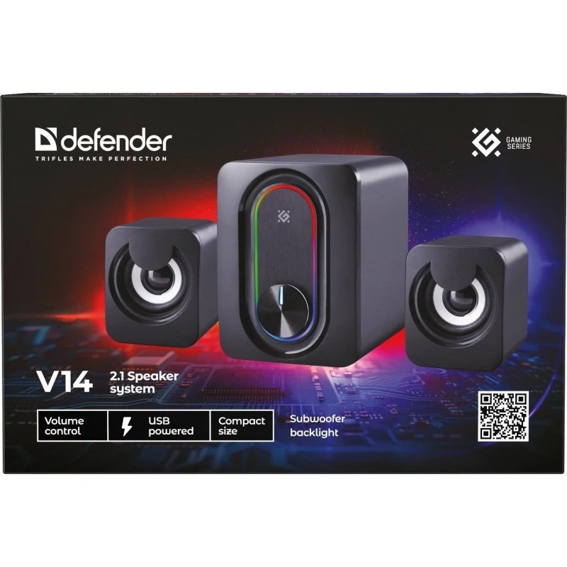 Defender V14 2.1 PC-Lautsprecher, 11 W, USB, Bluetooth