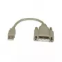 Serielles Kabel M-Cab 7200448 USB Typ-A Grau 0,2 m
