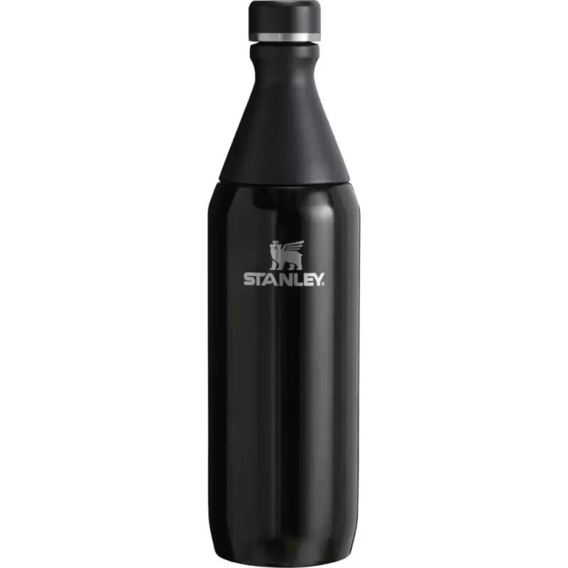 Stanley All Day Slim Thermobottle 0,6 L, Edelstahl, Schwarz, 10-12069-024