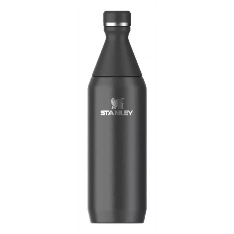 Stanley All Day Slim Thermobottle 0,6 L, Edelstahl, Schwarz, 10-12069-024