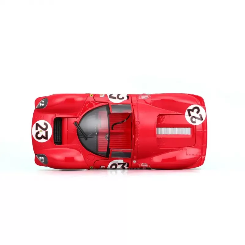 Supercar-Modell Bburago Ferrari 330 P4 Daytona, vormontiert im Maßstab 1:24