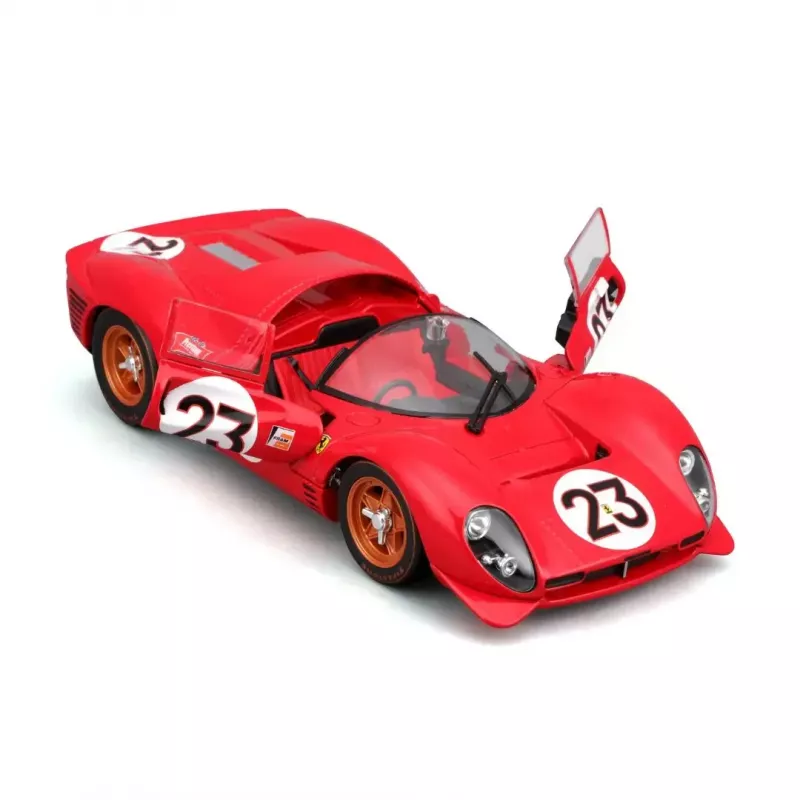 Supercar-Modell Bburago Ferrari 330 P4 Daytona, vormontiert im Maßstab 1:24