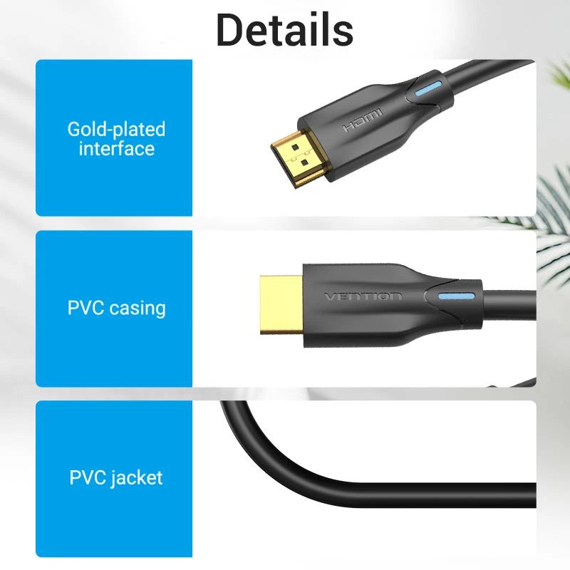 HDMI-Kabel 8K/3M Schwarz Aanbi Vention