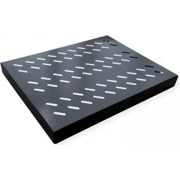 Value 26.99.0417 19" Rack-Einlegeboden, 1U, tiefenverstellbar (für Racks bis 800 mm), 50 kg Traglast
