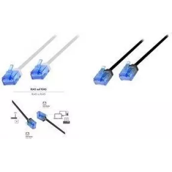 Logilink CQ3113U Ethernet-Patchkabel Schwarz