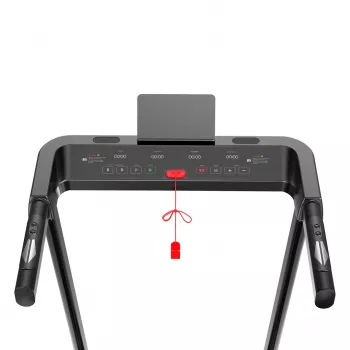 Faltbares elektrisches Laufband Rebel RBA-1018 – kompaktes Heimlaufband, 12 km/h, 15 Programme, max. Benutzergewicht 120 kg, LCD-Anzeige