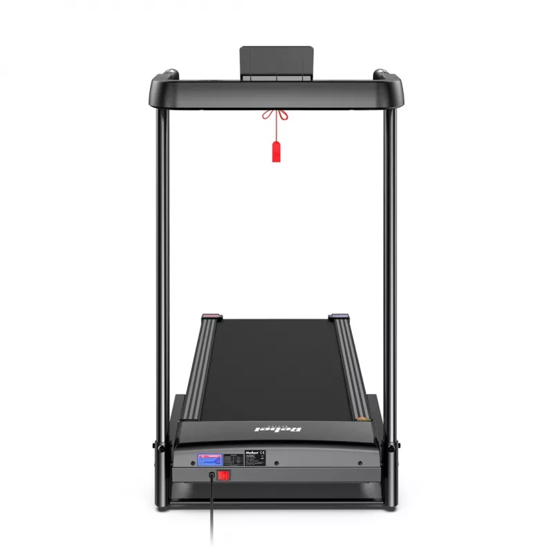 Faltbares elektrisches Laufband Rebel RBA-1018 – kompaktes Heimlaufband, 12 km/h, 15 Programme, max. Benutzergewicht 120 kg, LCD-Anzeige