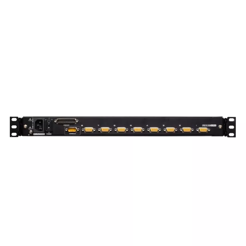 ATEN 8-Port 43,2 cm (17 inch) LCD KVM-Switch (USB – PS/2 VGA) mit USB-Peripherieport