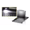 ATEN 8-Port 43,2 cm (17 inch) LCD KVM-Switch (USB – PS/2 VGA) mit USB-Peripherieport