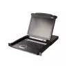 ATEN 8-Port 43,2 cm (17 inch) LCD KVM-Switch (USB – PS/2 VGA) mit USB-Peripherieport