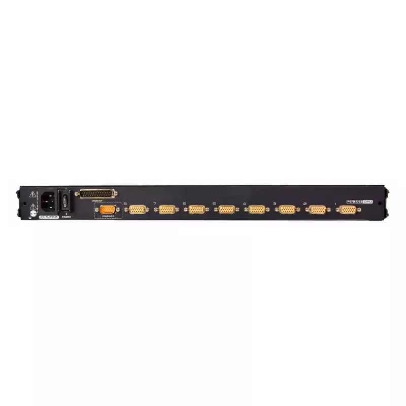 ATEN 8-Port 43,2 cm (17 inch) LCD KVM-Switch (USB – PS/2 VGA) mit USB-Peripherieport
