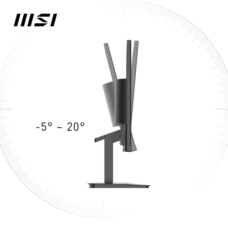 MSI Pro MP2412 Computermonitor 60,5 cm (23,8 Zoll) 1920 x 1080 Pixel Full HD LCD Schwarz