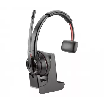 HP Poly Savi 8210 UC DECT 1880-1900 MHz USB-A Headset, 115 g, Schwarz