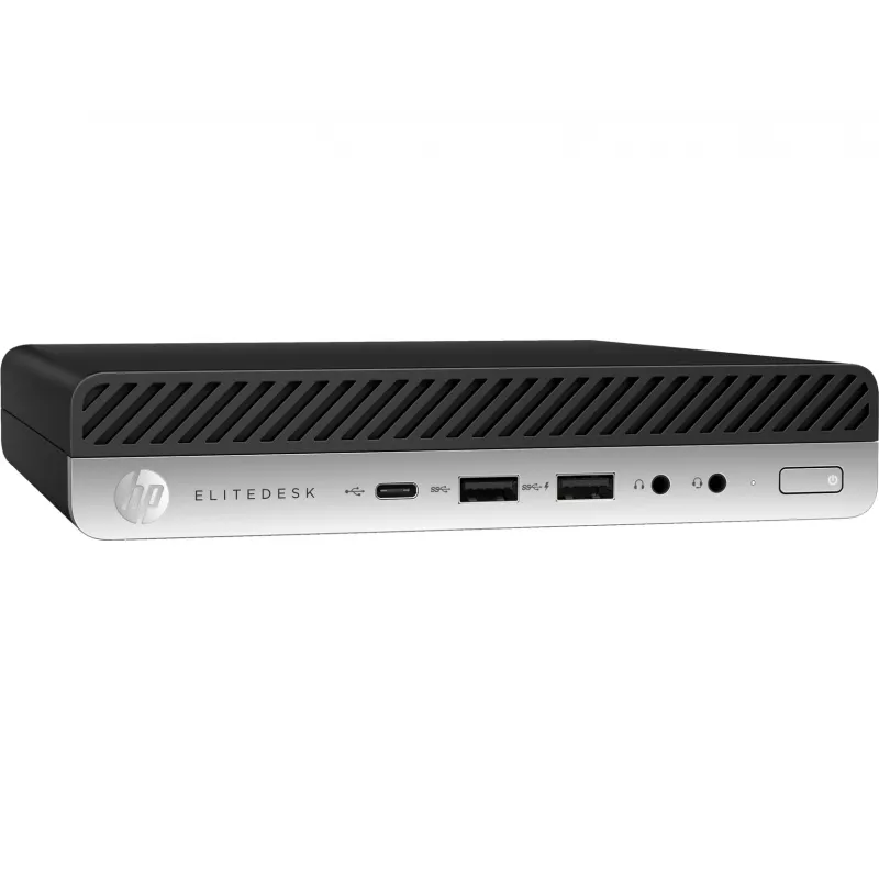 T1A HP EliteDesk 800 G5 Refurbished Intel® Core™ i5 i5-9500T 8 GB DDR4-SDRAM 512 GB SSD Windows 11 Pro Mini-PC Schwarz, Silber