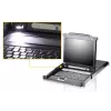 ATEN CL5708N Rack-Konsole 48,3 cm (19 Zoll) Schwarz 1U