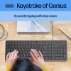Kabelgebundenes Tastatur-Maus-Set HP 150 — Full-Size USB Tastatur (Membran), Schwarz, inklusive Maus