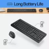 HP 230 Wireless-Maus-und-Tastatur-Kombination, Weiß, Maus im Lieferumfang