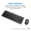 HP 230 Wireless-Maus-und-Tastatur-Kombination, Weiß, Maus im Lieferumfang