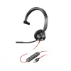 HP Poly Blackwire 3310 Microsoft Teams-zertifiziertes Headset +USB-C/A-Adapter TAA