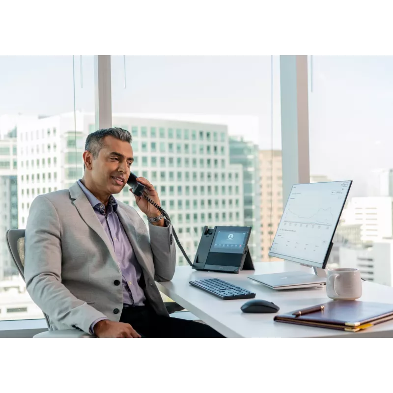 HP Poly CCX 600 Business Media Phone für Microsoft Teams und PoE-fähig