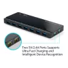 TP-Link UH720 USB 3.2 Gen 1 (3.1 Gen 1) Micro-B 5000 Mbit/s Schwarz